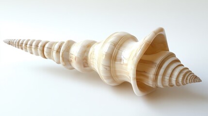 Stunning Spiral Seashell - Natural Beauty