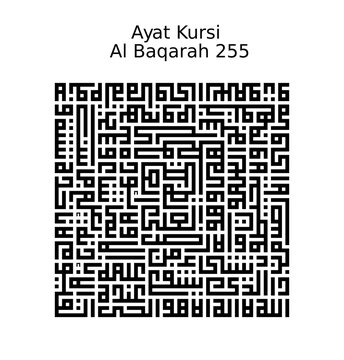 Ayat Kursi Al Baqarah 255
