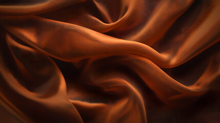 Fototapeta premium Brown texture background of nonwoven fabric. Sunwoven. Illustration