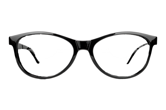 glasses isolated on white background PNG.AI GENERATED