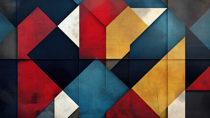 Fototapeta premium abstract background geometric illustration shapes textured wallpaper pattern geometry art style digital decorative artwork 
