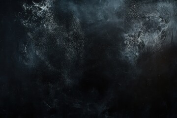 Obraz premium Dark abstract background with textured paint splatters.