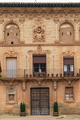 Palacio del marques de Terán en Fuenmayor, La Rioja, España.