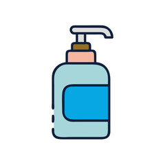 body wash dispenser icon design