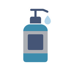 Fototapeta premium body wash dispenser icon design