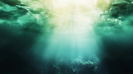 Fototapeta premium Vibrant Green Gradient Watercolor Background, Smooth Organic Texture, Detailed Artistic Design for Various Creative Projects