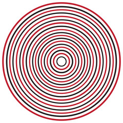 red spiral background