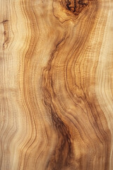 Fototapeta premium close-up of natural wood grain with rich textures and warm brown tones. The intricate patterns and organic lines showcase the beauty of the wood's surface, perfect for backgrounds or designs