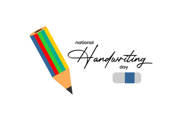 national handwriting day holiday concept