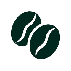 coffee bean icon design