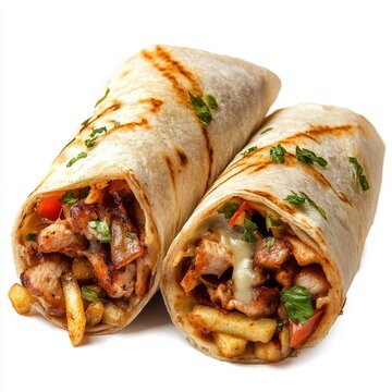 zinger or chicken broast wrap isolated in white background --v 6.1 Job ID: e5ba56be-f27b-4a39-bd36-651a75ba9df3