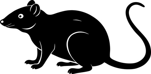 rat silhouette