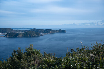 晴天の南海展望公園
