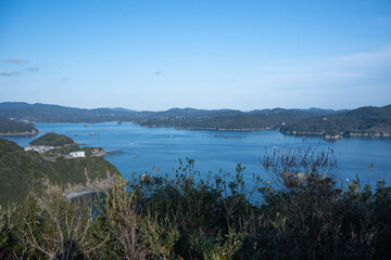 晴天の南海展望公園