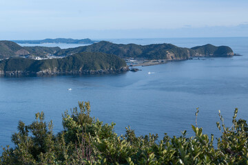 晴天の南海展望公園