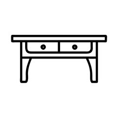 console table icon design