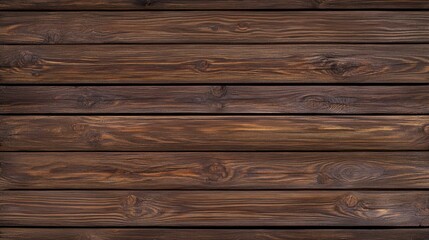 Fototapeta premium Dark Brown Wooden Planks Background Texture