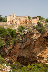 Ancient city Kanli divane located in Mersin province in Turkey