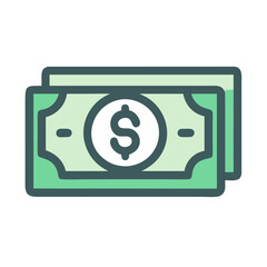 dollar pack icon design