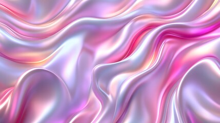 Fototapeta premium Luminous Dreamscapes: A Vision of Ethereal Pinkness