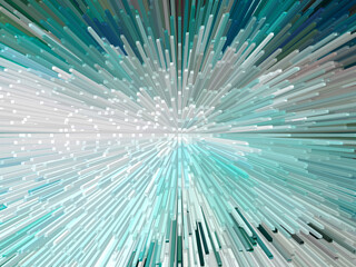 abstract blue background with rays