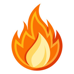 flame icon design