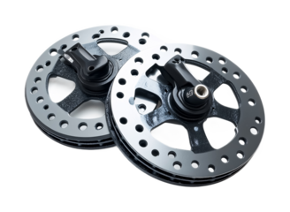 Cycling Brake Pads for Reliable Stopping Power - Isolated on White Background