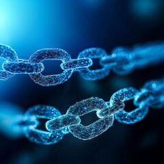 Abstract visualization of a blockchain transpare 3_003
