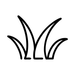 grass leaves icon design