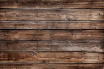 Fototapeta premium Processed collage of old retro wooden wall surface texture. Background for banner, backdrop