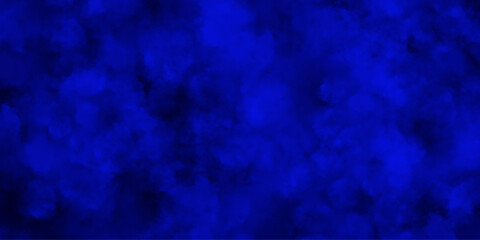 dark blue smoke background, navy blue watercolor and paper texture. beautiful dark gradient hand drawn by brush grunge background