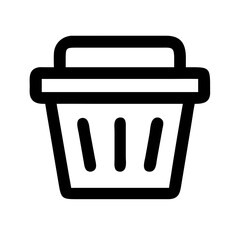 laundry basket icon design