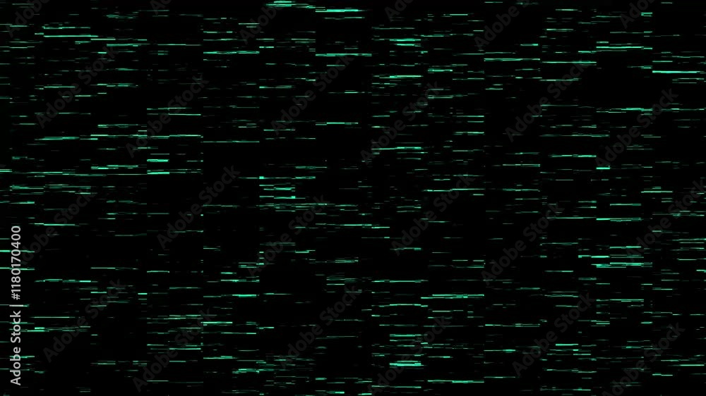 Poster retro vhs glitch effect with tv static distortion, visual noise, analog signal interference.