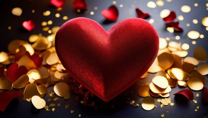 red heart