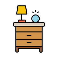 nightstand icon design