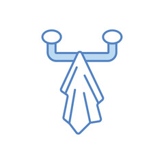 Towel Hanger vector icon