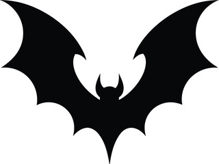 Fototapeta premium bat silhouette vector design