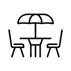 patio furniture icon design