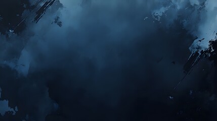 Obraz premium Abstract Dark Blue Ink Wash Background Texture