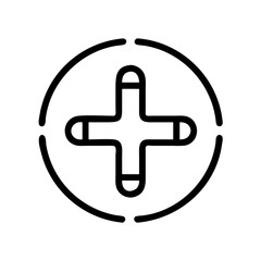 plus sign icon design