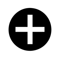 Obraz premium plus sign icon design