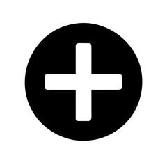 Obraz premium plus sign icon design