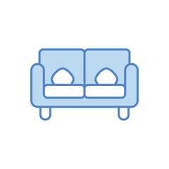 Couch vector icon