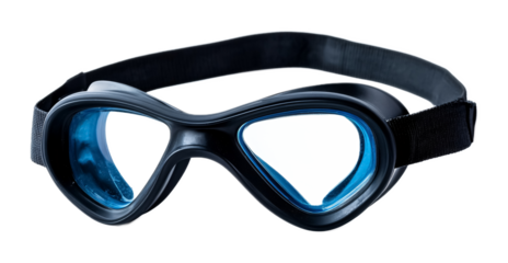 Comfortable Diving Mask Strap for Underwater Adventures Isolated on White Background