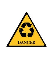 Obraz premium radiation hazard sign