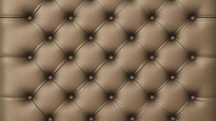 Luxurious Tufted Leather Upholstery Design: A Timeless Classic