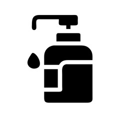 shampoo dispenser icon design