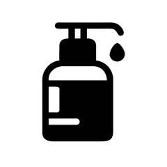 shampoo dispenser icon design
