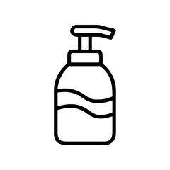 shampoo dispenser icon design