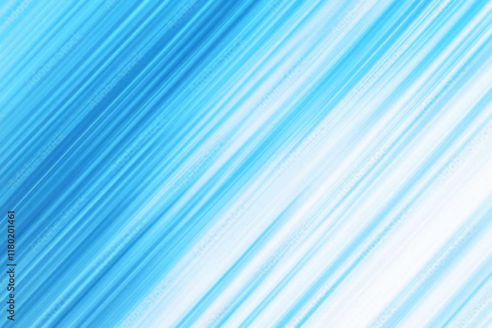 Poster blur effect on a blue and white striped background, suitable for abstract or texture uses